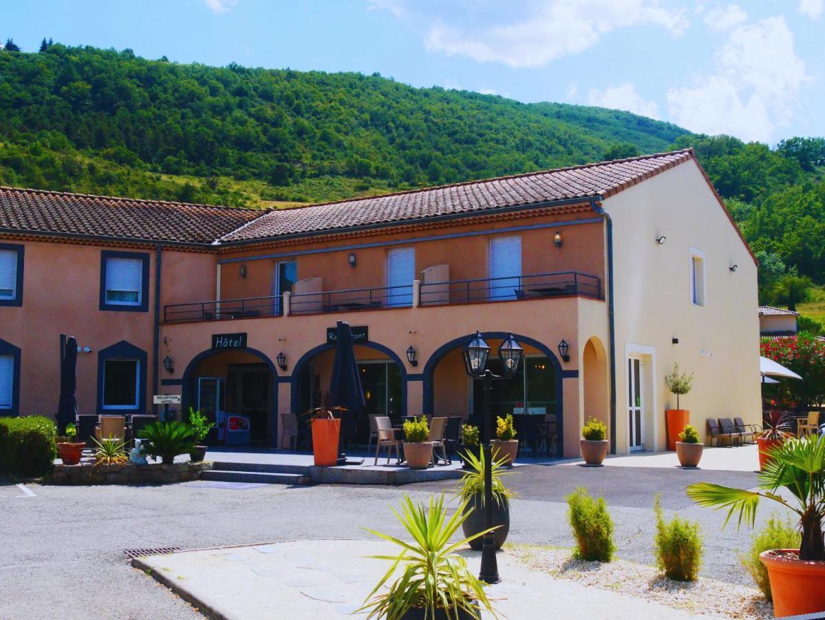 Hotel Restaurant Les Chataigniers Privas Luaran gambar